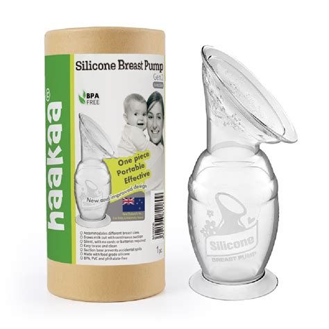 Haakaa Silicone Manual Breastpump 100ml .